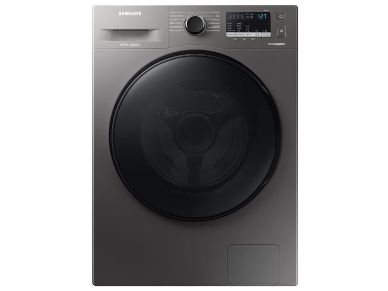 Lavarropas Automático Carga Frontal 9 Kg Inverter ecobubble Silver — foto 1