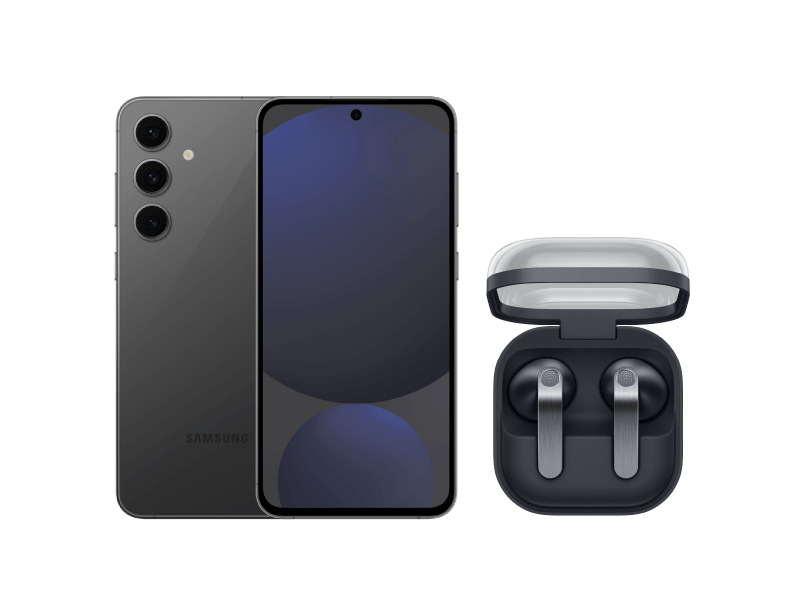 Galaxy S24 FE Graphite 256GB + Galaxy Buds4 Black — foto 1